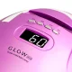 Glow F2 RC UV/LED nagu lamp 220W, rozā/zelta