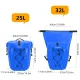 Rockbros 30140022004 ūdensizturīga velosoma uz bagāžnieka 25-32L, zila