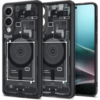 Spigen Ultra Hybrid Mag vāciņš Samsung Galaxy S25 Edge ar MagSafe, melns