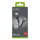 SBS TECABLETC220K USB-A uz USB-C kabelis 2 m, melns