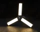Daudzfunkcionāla teleskopiska LED tūrisma lampa un lukturītis, 3000 mAh