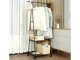 Drēbju Pakaramais Drēbju Statīvs ar Riteņiem | Clothes Hanger Rack