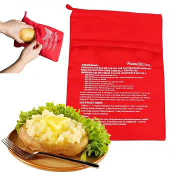 Kartupeļu vārīšanas maisiņš mikroviļņu krāsnij Potato Express