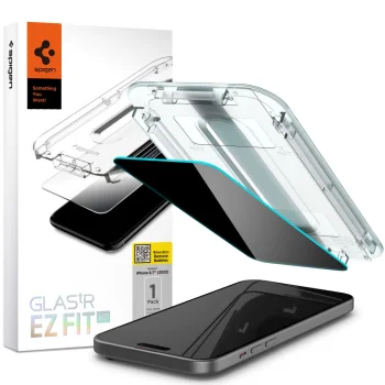 Spigen Glas.tR EZ Fit Privacy aizsargstikls iPhone 15 Plus