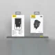 Dudao A27P 30W PD GaN USB-C tīkla lādētājs, melns