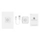 Carlinkit U2W MINI bezvadu Apple CarPlay adapteris, balts