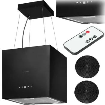 Berdsen BT-3140 virtuves salas tvaika nosūcējs 40 cm, melns