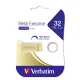 USB zibatmiņa Verbatim Metal Executive 32 GB, USB 3.0, zelta