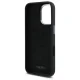 DKNY Liquid Silicone Metal Logo vāciņš iPhone 16 6.1\", melns