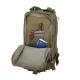 Trizand 00023243 militārā stila mugursoma, 26L, zaļa
