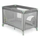Ricokids RK-240 Ceļojumu Gultiņa ar Matraci un Somu, Pelēka/Mētras