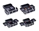Kosmētikas Piederumu Koferis Soma Organaizers - 30x20x25cm, Melns | Makeup Case Box Cosmetic Bag Organizer