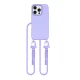 Tech-Protect iPhone 16 Pro vāciņš MagNecklace MagSafe ar aukliņu, violets