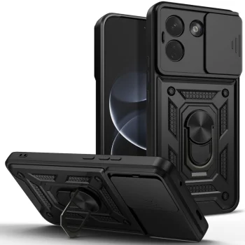 Vāciņš Tech-Protect CamShield Pro priekš Xiaomi Redmi Note 17 Pro Max 5G, melns
