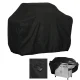 Ūdensizturīgs Pārklājs Pārsegs BBQ Grilam 190 x 71 x 117 cm, Melns | Waterproof BBQ Grill Tarpaulin XL Cover