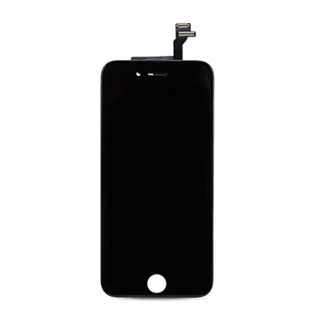LCD ekrāns iPhone 6 ar skārienstiklu un rāmi, melns