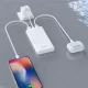Ārējais akumulators Dudao K10Pro 20000mAh 2 x USB-A, balts
