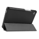 Huawei MatePad T8 8.0\'\' Trifold Stand PU Leather Hard Protective Cover Case, Black | Planšetes Vāciņš Maciņš...