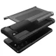 Samsung Galaxy S22 5G (SM-S901) Armor Guard Plastic + TPU Hybrid Case Cover, Black | Telefona Vāciņš Maciņš...