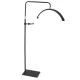 LED kosmētiskā loka lampa 36W, bezēnu, melna