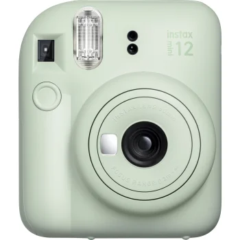 Fujifilm instax mini 12 momentfoto kamera, piparmētru zaļa