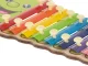 Koka ksilofons, attīstošs muzikālais instruments bērniem \"Kāpurs\" | Xylophone Educational Wooden Cymbals