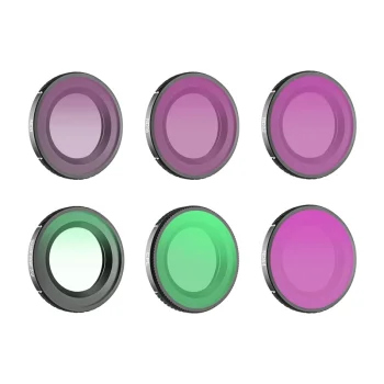 Filtru komplekts Sunnylife 6 gab. Osmo Nano kamerai (Black Mist 1/4, CPL, ND8/16/32/64)