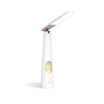 Forever Light PURE FLB-150 ELENA LED galda lampa ar zaķīti, 7.5W, balta