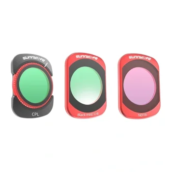 Filtru komplekts Sunnylife Osmo Pocket 4 / Pocket 3 CPL ND16 Black Mist 1/4