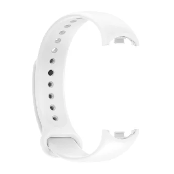 Telcon silikona siksniņa Mi Band 8 / M8, balta
