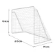 Neo-Sport futbola vārti 215 x 153 cm NS-457