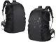 Ūdensizturīgs mugursomas pārvalks 30-35L, melns