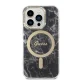 Guess Marble MagSafe komplekts iPhone 14 Pro: vāciņš un lādētājs, melns