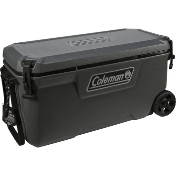 Coleman Convoy 100QT aukstuma kaste ar riteņiem 94L melna