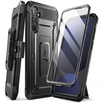 Supcase Samsung Galaxy S24 FE vāciņš Unicorn Beetle Pro, melns