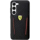 Ferrari Carbon Contrast Edges vāciņš Samsung Galaxy S23+ Black