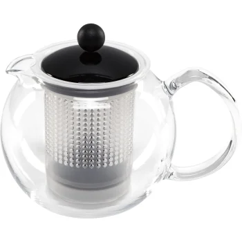 Bodum ASSAM tējas prese ar plastmasas filtru, 0.5L, melna