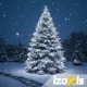 Izoxis 500 LED Ziemassvētku lampiņu virtene, 35m, auksti balta