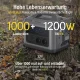 Uzlādes stacija FANTEC PGS-1200 1200W 1110Wh, pelēka