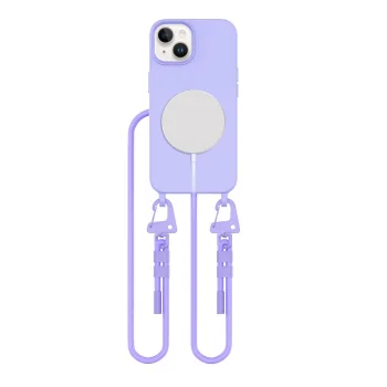 Tech-Protect iPhone 13 vāciņš MagNecklace MagSafe, lavandas