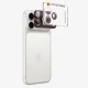 Spigen Optik Pro XL Glas.tR EZ Fit kameras aizsargstikls iPhone 18 Pro, Dark Cherry