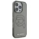 Karl Lagerfeld IML Rhinestones Karl Head vāciņš priekš iPhone 16 Pro Max 6.9\", melns