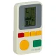 Pārnēsājama elektroniskā retro spēļu konsole, balta