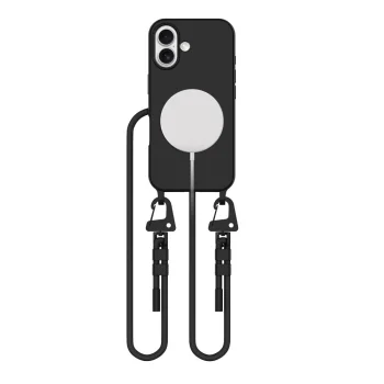Tech-Protect iPhone 16 vāciņš MagNecklace MagSafe, melns
