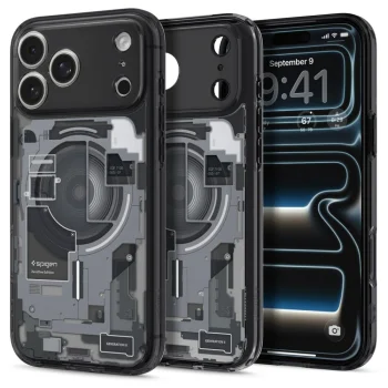 Spigen Ultra Hybrid MagSafe Zero One vāciņš priekš iPhone 18 Pro / 17 Pro, melns