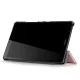 Huawei MediaPad M5 Lite 8.0\" Tri-fold Stand Cover Case, Pink | Vāks Apvalks Pārvalks Grāmatiņa Planšetdatoram