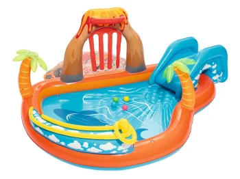 Bestway 53069 piepūšamais rotaļu laukums Lava Lagoon 265x265x104 cm