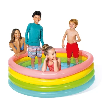 Intex piepūšamais baseins bērniem Rainbow 168 x 46 cm