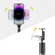 Tech-Protect L08S Bluetooth selfiju nūja un statīvs līdz 141cm, melna