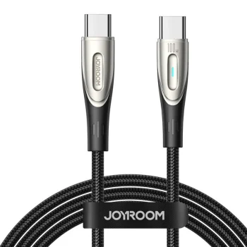 Joyroom Star-Light SA27-CC5 USB-C uz USB-C kabelis, 100W, 1.2m, melns